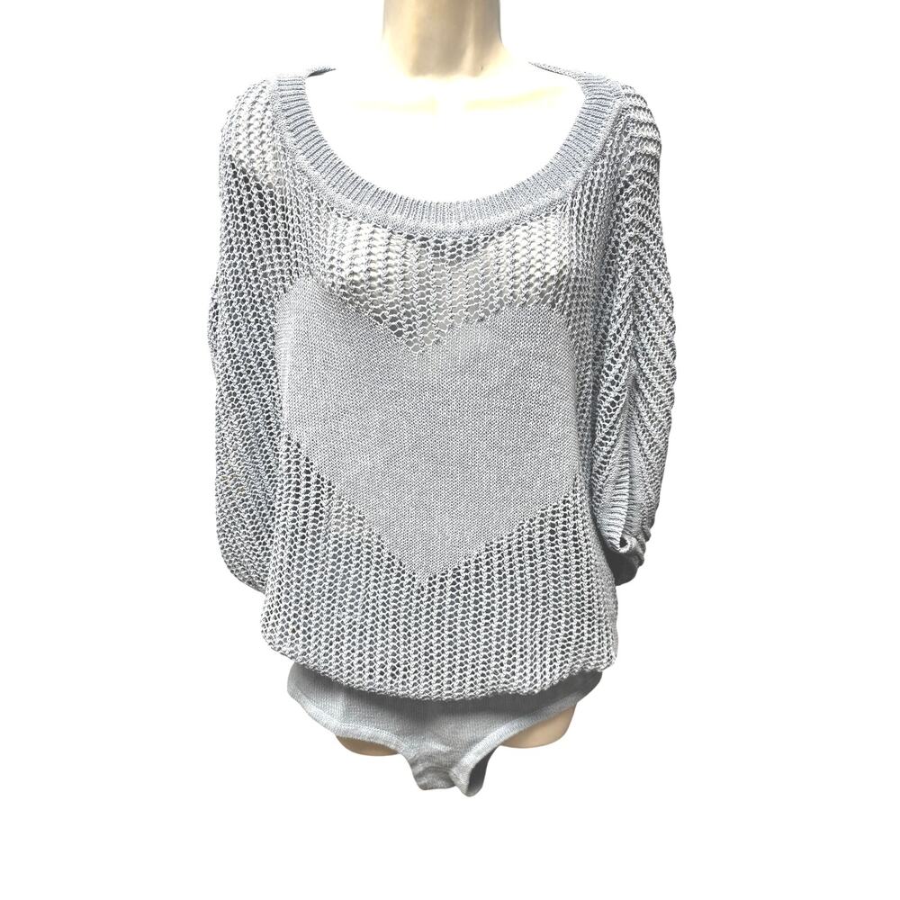 Revolve NWT Callahan Coeur Set Blue
Sweater Hot Short Matching Set Crochet Large